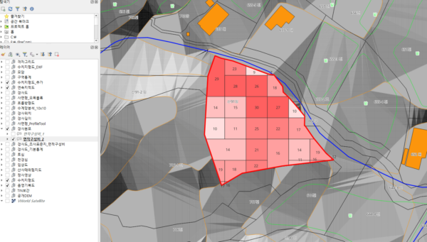 [산림실무-종합] 재해위험성 검토의견서 QGIS 강의 - 이미지 7