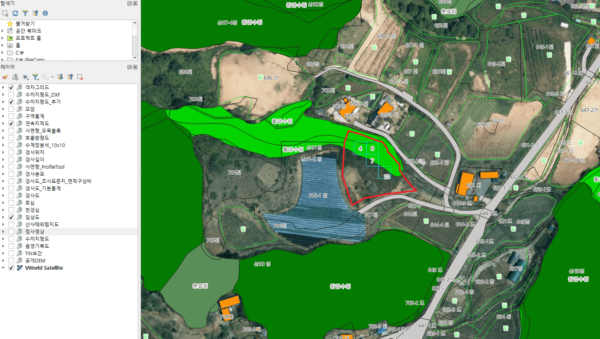 [산림실무-종합] 재해위험성 검토의견서 QGIS 강의 - 이미지 5